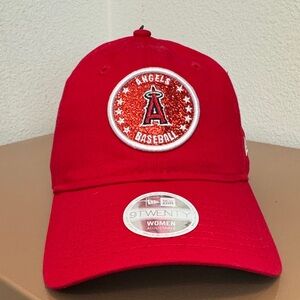 Angels Baseball Glitter Hat
